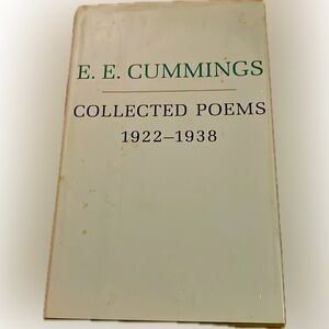 Collected Poems 1922-1938, E.E. Cummings hardcover jacket Book of the Month Club